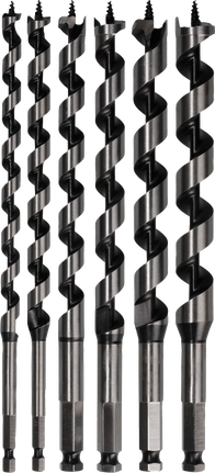 Juego de brocas para madera Bosch PRO L235, 6 piezas para taladrar madera.